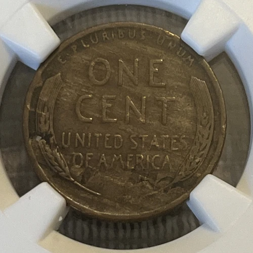 1926 1C ERROR NGC VF 30 REVERSE LAMINATION WHEAT PENNY