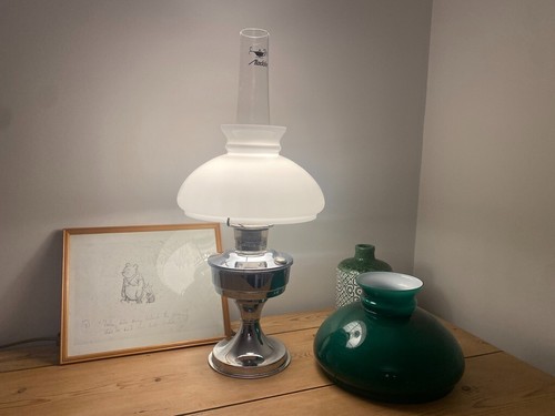Aladdin White Glass Shade For 23 Lamp Opal Dome Base 240mm P400519 Replacement - Picture 3 of 20