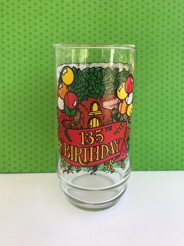 1988 Keebler Cookies Elves 135th Birthday Glass - Picture 1 of 3
