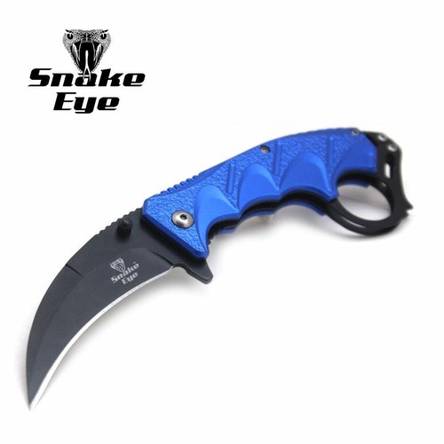 Cuchillo Plegable Diseñado Karambito Táctico Ojo de Serpiente para Llevar Todos los Días - Imagen 2 de 7
