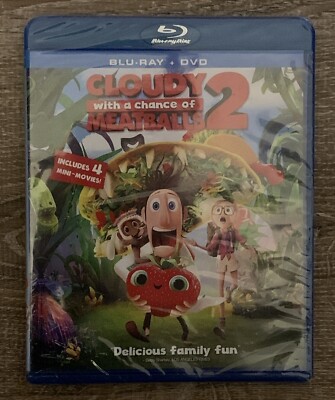 Cloudy with a Chance of Meatballs 2 (Blu-ray, 2013) - Brand New/Sealed