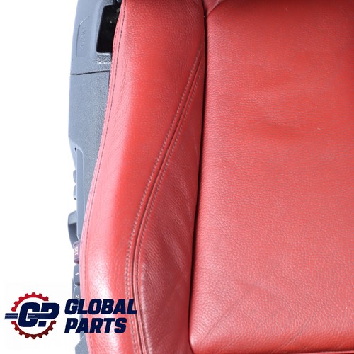 Front Seat BMW F36 M Sport Heated Memory Right O/S Leather Dakota Korall Rot Red - Picture 7 of 13