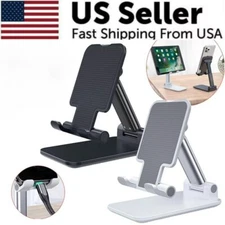 Adjustable Cell Phone Tablet Stand Folding Universal Stand iPad iPhone