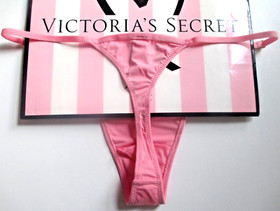 VICTORIA'S SECRET DREAM ANGELS Adjustable Thong Panty VS Pink Roses S M L XL NWT
