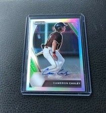 2021 PANINI PRIZM DRAFT PICKS Cameron Cauley Rookie Silver Prizm Auto