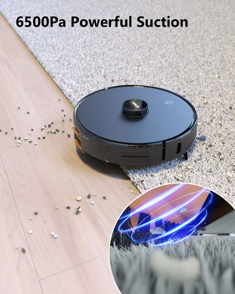 IMOU RV1 Pro Max Robot Vacuum Cleaner 6500Pa 60 Day Hand Free 3 in 1 - Image 3 of 4