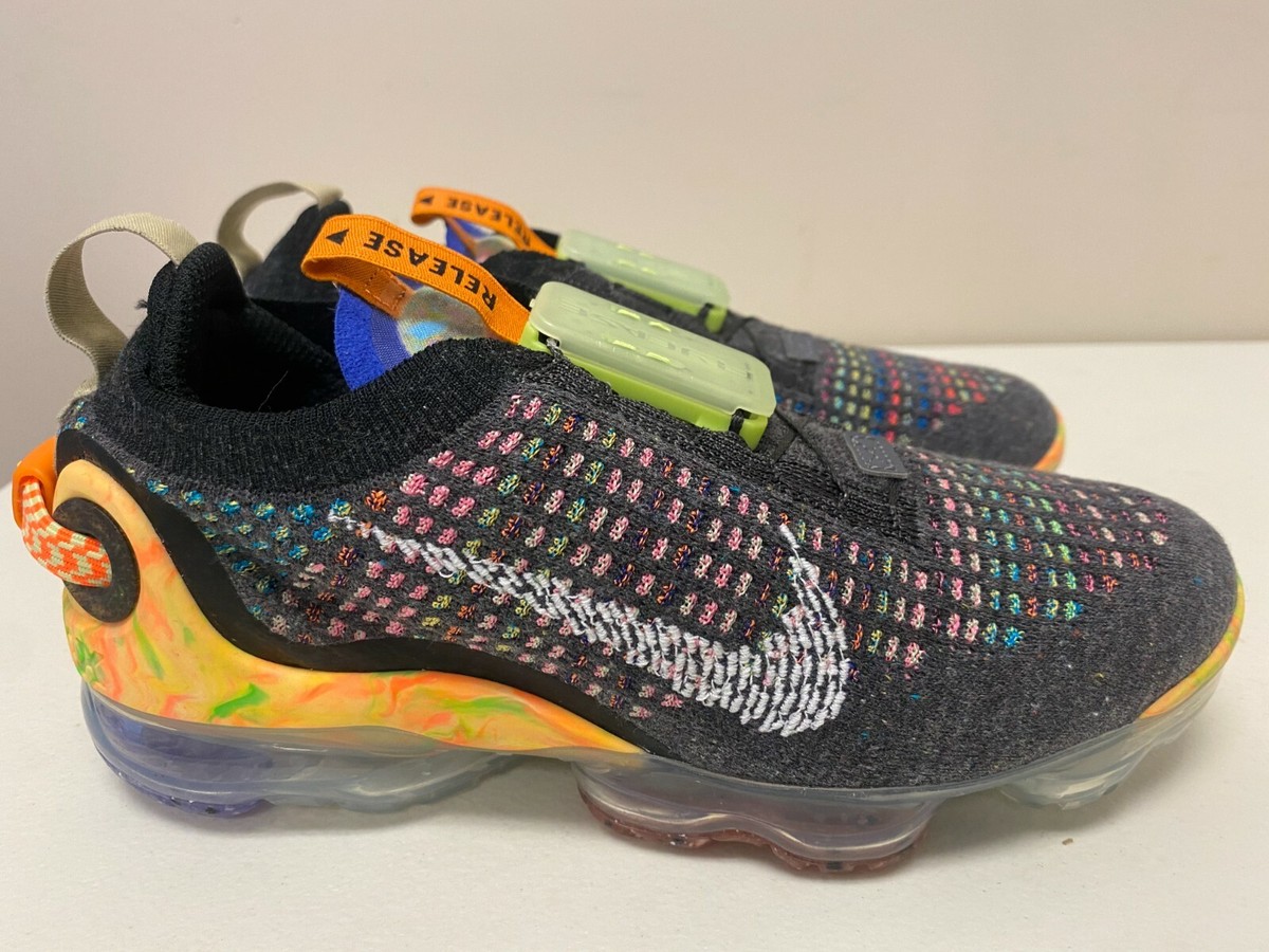 Womens Size 5.5 Nike Air Vapormax 2020 FK Iron Grey/White-Multi