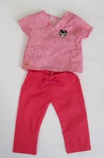 OG Our Generation Doll Pink Scrub Set