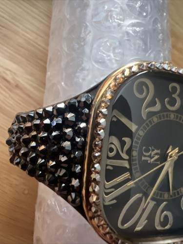 Jimmy Crystal Swarovski Watch WJ621 BLACK - Picture 5 of 15