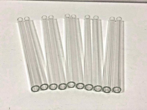 Payrex Glass Blowing Tube 12mm X 2.2mm X 6"- Long Clear 10 Tubes - Picture 2 of 4