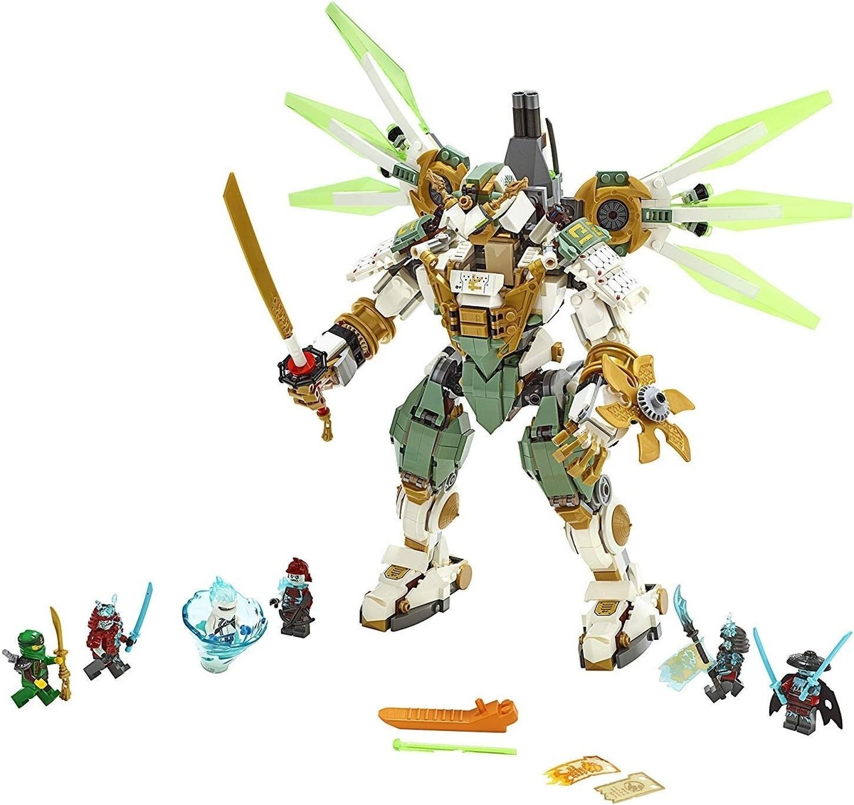 ゆうこうぼう LEGO Ninjago Lloyd's Titan Mech 70676 Titan Wing Block