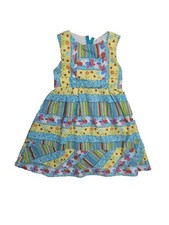 Vintage Handmade Girls Dress 6 Made With Love By Grandma Butterflies