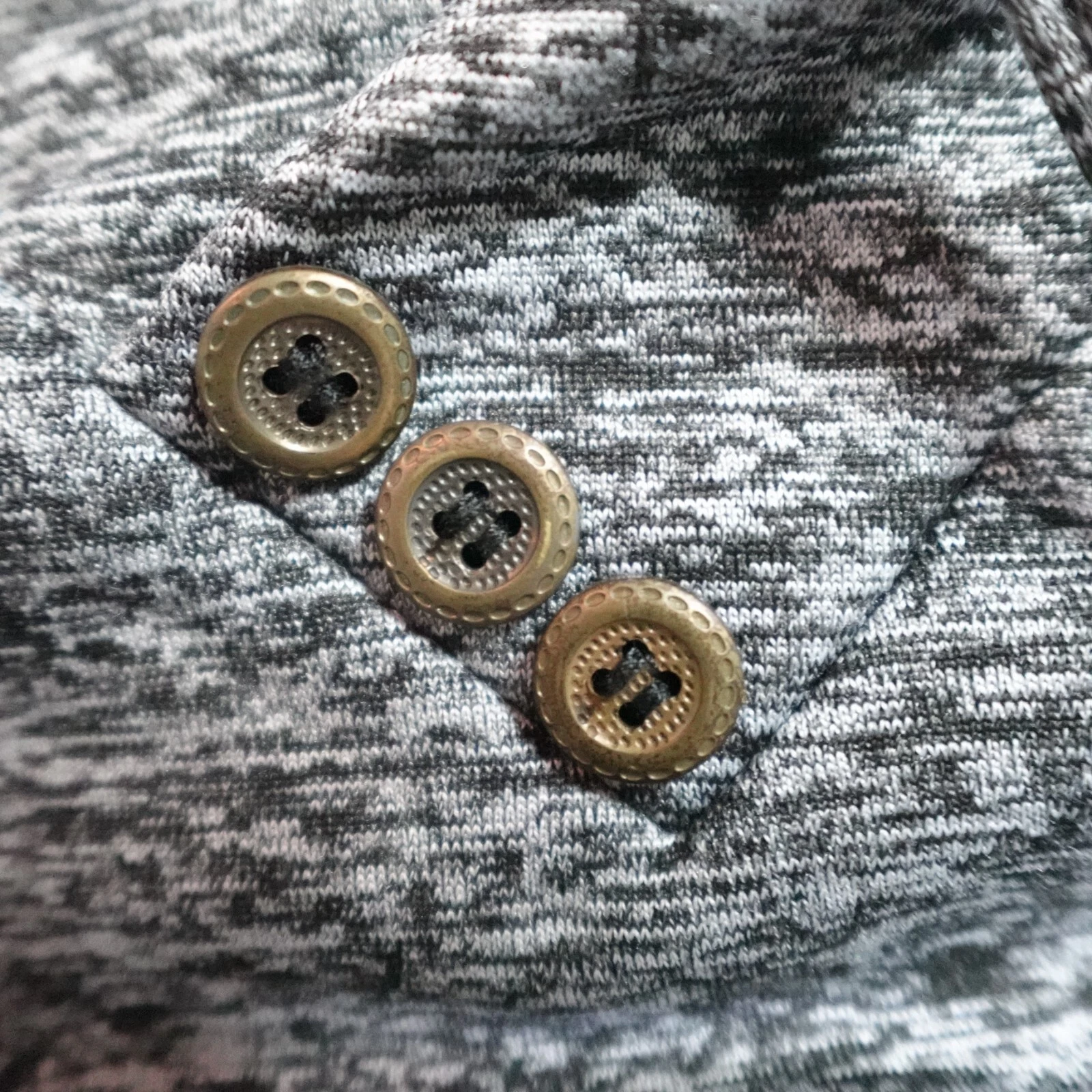 VETEMENTS Top donna Moosungeek piccolo grigio con cappuccio in erica