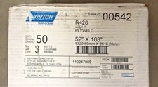 Norton R428 Sanding Belt 52"x103" box of 3