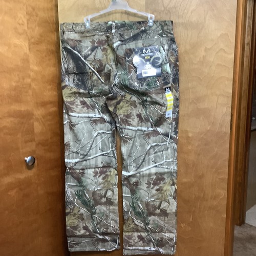 RealTree Mens Size W38x32L Canvas Twill Pants Hunting Fishing AP Country CamoNew - Picture 7 of 7