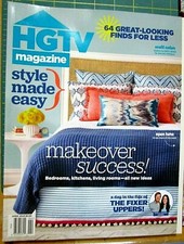 HGTV Magazine Spring Issue April 2016 Day In Life Of Fixer Uppers Contents Photo