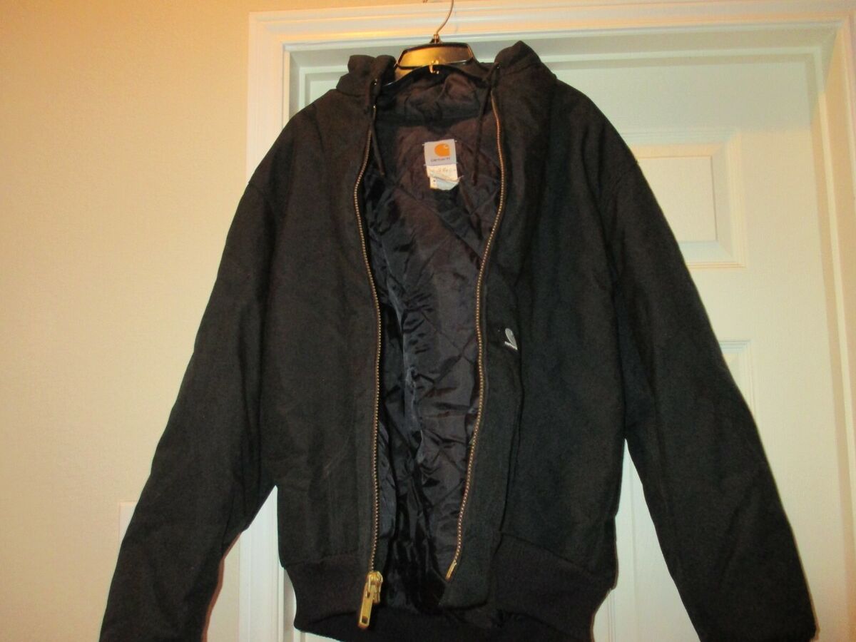 Carhartt RN# 14806 Black DEARBORN Jacket with Hood SIZE M | eBay Carhartt RN# 14806 Black DEARBORN Jacket with Hood SIZE M | eBay