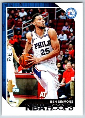 2018-19 PANINI NBA HOOPS 2018-19 BEN SIMMONS PHILADELPHIA 76ERS #186
