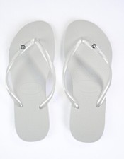 Original For HAVAIANAS Slim charm Crystal Flip Flops Women Summer 2026