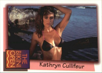 タレントカード Bikini Winter 1992 BIKINI OPEN 😎 Collectible Model Trading Card #14 😍 Kathryn