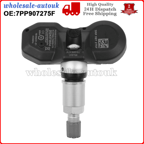 4x TPMS TYRE PRESSURE SENSOR Fits Audi A4 A6 A8 R8 VW Phaeton Touareg 7PP907275F - Picture 2 of 12