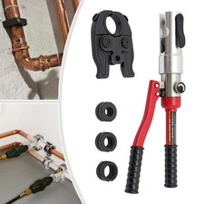 Hydraulic Pipe Crimper Pipe Press Crimping Tool Copper Tube Crimping Tool 1/2-1"