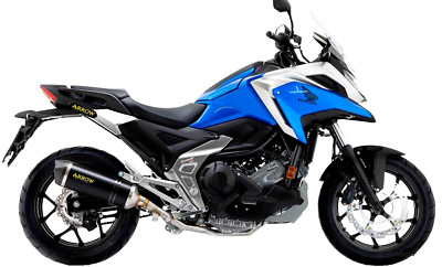 ARROW RACE-TECH AUSPUFFANLAGE ALUMINIUM DARK HONDA NC 750 X 21 - 23 EURO5