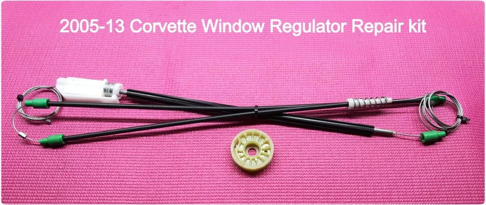 2005-13 Corvette C6 Window Regulator Repair Kit Fits Front RH  - Image 4 of 4