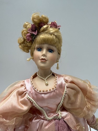 Vintage Doll Porcelain Galleries women of the West Coll. Rose - Picture 5 of 12