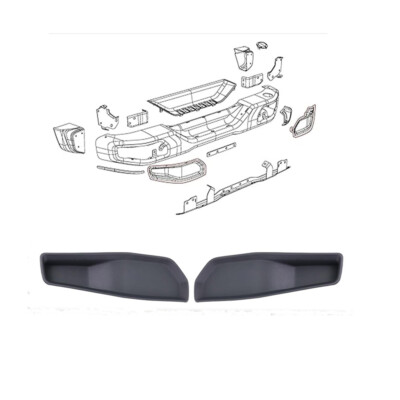 For 07-17 Jeep Wrangler Rear Bumper Close Out Panel Left Side& Right Side