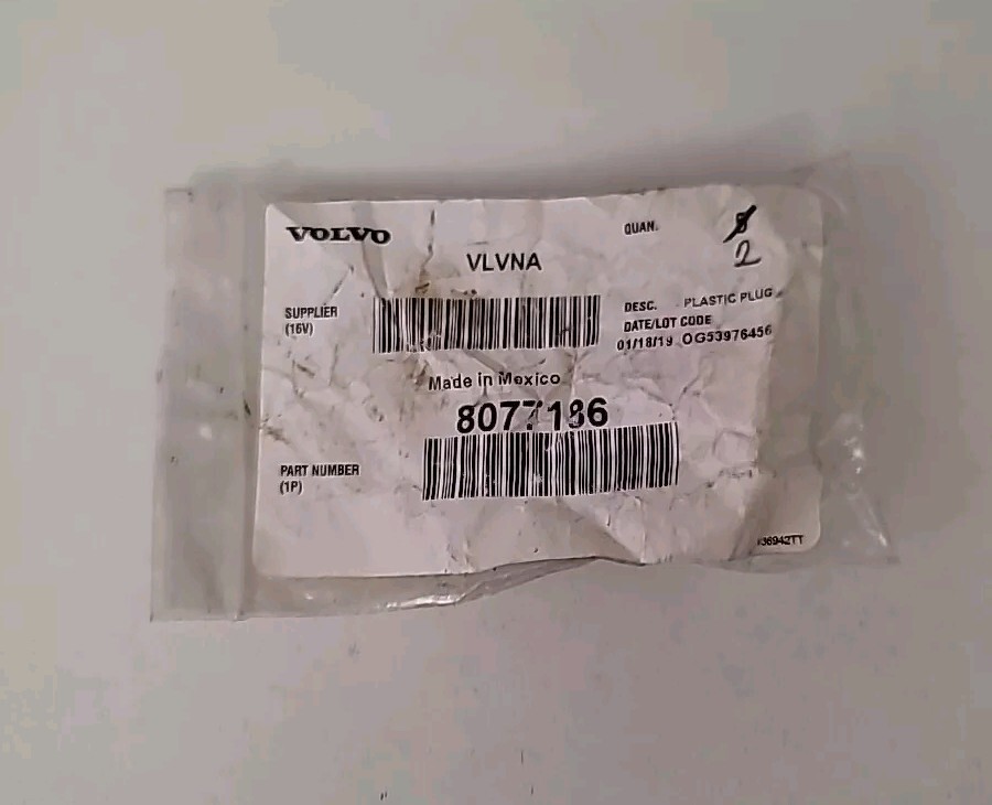 おちょうvv 8077186 VOLVO Door Lock Knob Plug 2pk | eBay