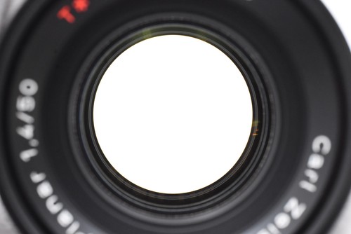Contax Carl Zeiss Planar T 50mm F/1.4 AEJ C/Y Mount Lens (t3431) - Picture 9 of 12