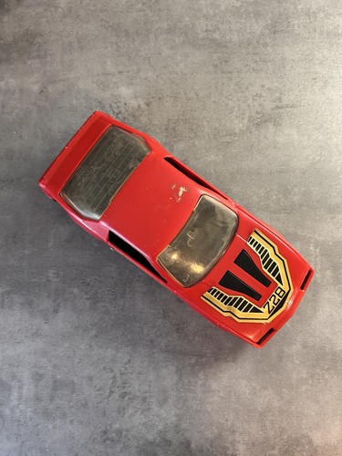 Rare Vintage Plastic Strombecker 1980's Red Chevrolet Camaro Z-28 HTF 8" Toy Car - Picture 1 of 7