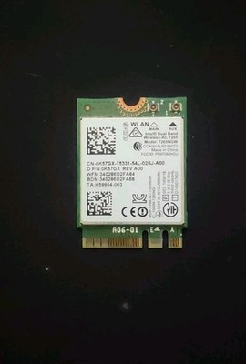   Genuine Intel Dual Band Wireless WiFi Card 7265NGW  