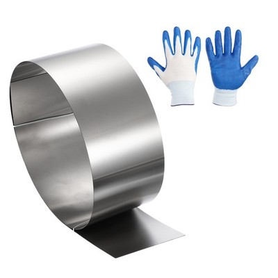 3.9in x 3.3ft Edelstahl Flashing Rolle 0.5mm Metall Dachbleche