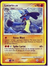 2008 POKEMON LUCARIO 61/146 D & P LEGENDS AWAKENED- UNCOMMON- REGULAR- NM/LP on eBay