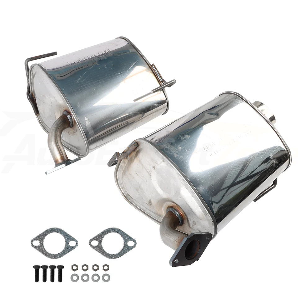 Par de silenciador de escape serve: Subaru 2009-2013 Forester e 2008-2011 Impreza 2.5L - Imagem 4 de 4