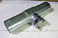 Perko Clamp-On Stainless Steel Rail Mount Rod Holder - Adjustable Angle - GUC 