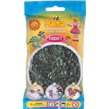 Hama Beads 1,000 Bead Bag - Dark Green