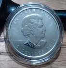 2012 -- 1 oz .9999 Silver -- Canadian Silver Maple Leaf  -- Canada $5 Coin UNC