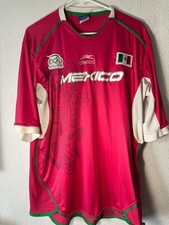 Vintage Atletica Mexico National Team 2004 Olympic Games Soccer Jersey