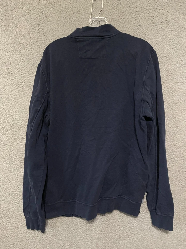 Suéter CP Company Para Hombre Cremallera Completa Talla XXL Azul Adulto Foto 4 de 4
