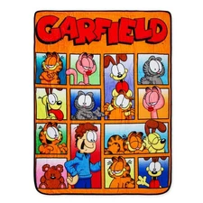 Garfield and Friends Fleece Throw Blanket | 45 x 60 Inches