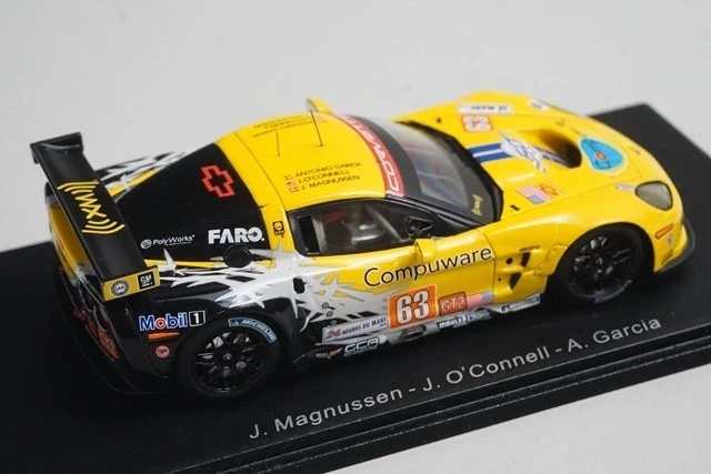 1:43 SPARK S2579 Chevrolet Corvette C6 ZR1 Corvette Racing Le Mans 2010 #63 - Image 4 of 4