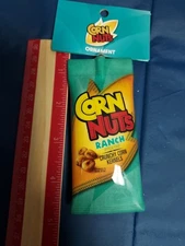 Ranch Corn Nuts Faux Food Christmas Decoupage Ornament - NEW 1B