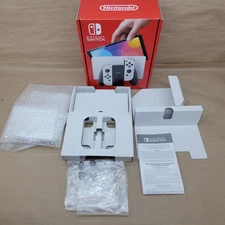Nintendo Switch Oled Handheld BOX W/ INSERT & PACKAGING ONLY NO CONSOLE 64GB
