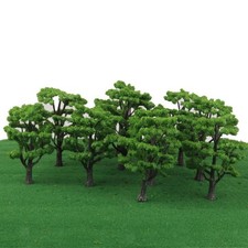10pcs Trees Layout Train Railway Scenery 1:1:150 HO OO
