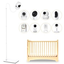 Baby Monitor Floor Stand Holder Compatible with HelloBaby, Nanit Pro  Flex S...