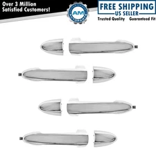 Door Handle All Chrome Outer Outside Kit Set of 4 for Escape Mariner Hybrid NEW