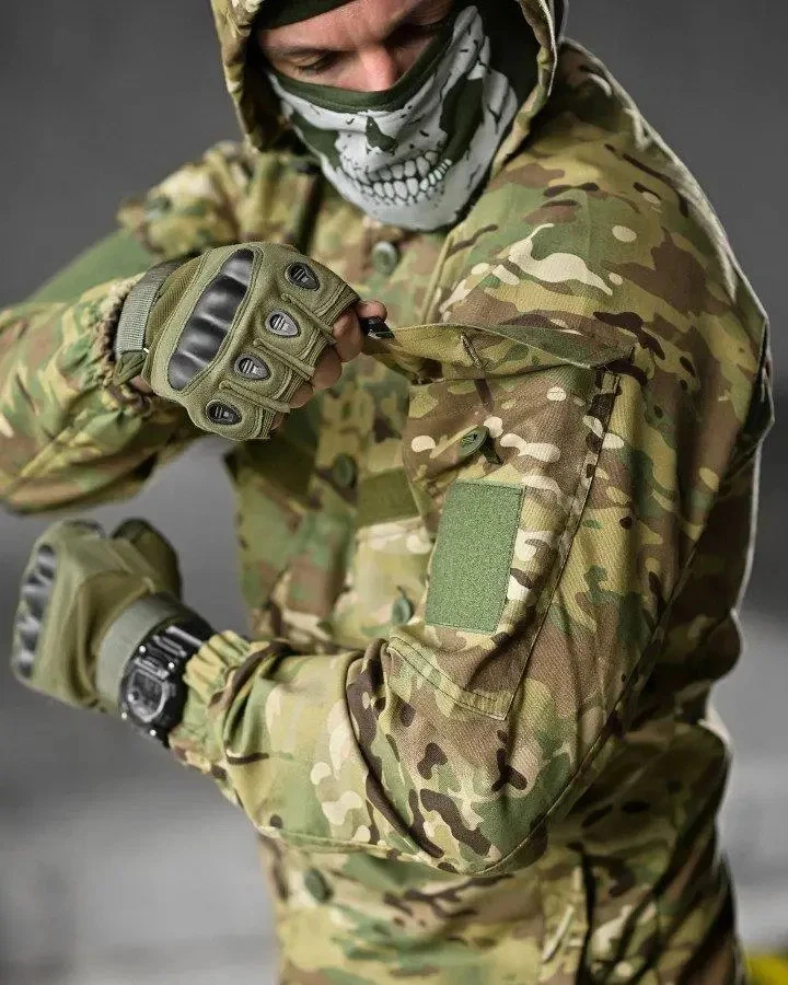 Tactical suit Oblivion Multicam military uniform Multicam jacket and pants💙💛 - Image 3 of 4